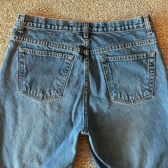 Vintage GAP Factory Bootcut Jeans Sz 14 Long 34L 100% Cotton VG/EUC - Picture 4 of 9